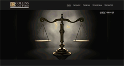 Desktop Screenshot of collins-law-firm.com